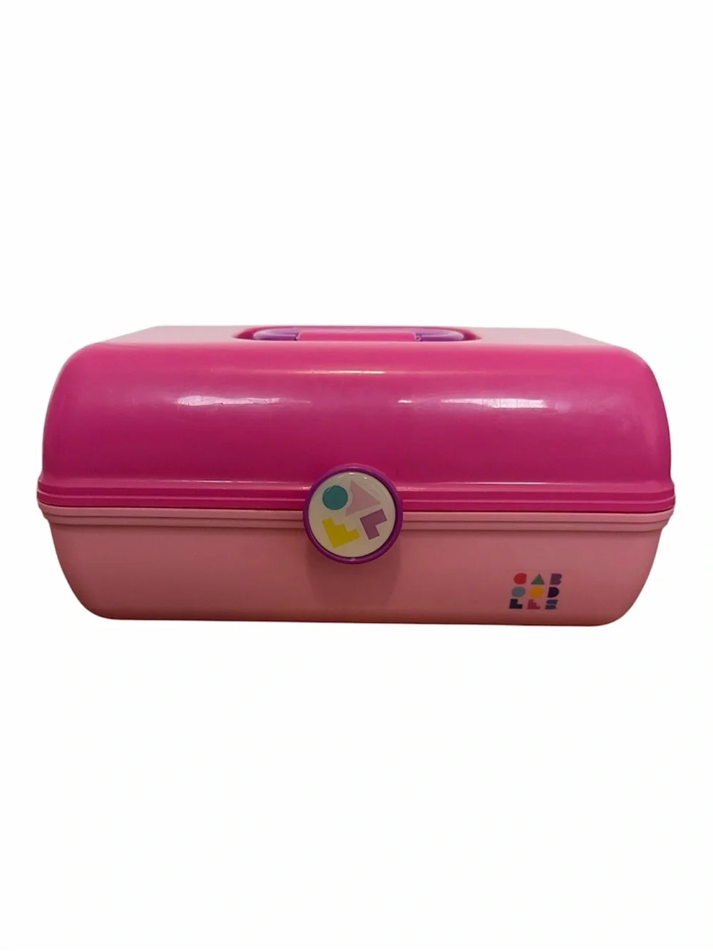 Caboodle Pink & Light Pink Makeup Organizer Case